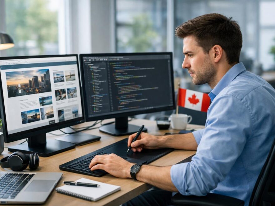 Web design services for Canadian businesses and organizations